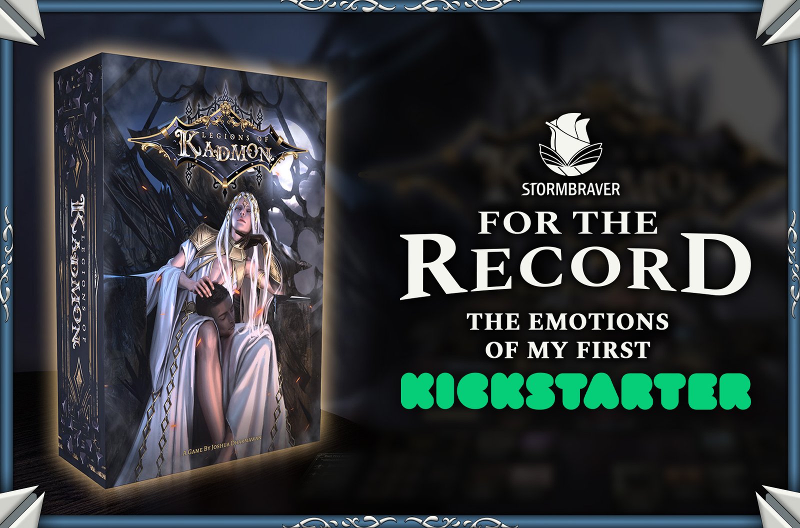 For the Record | The Emotions of My First Crowdfunding